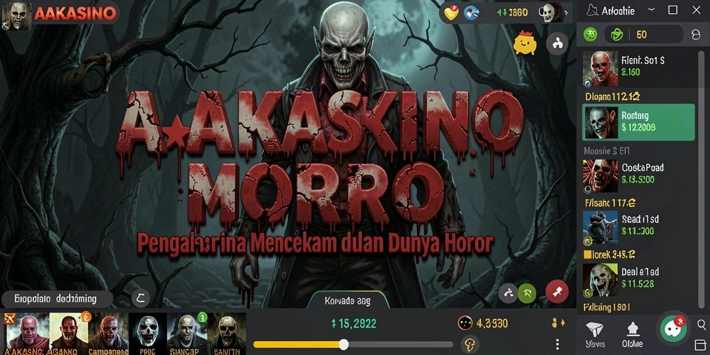Gameplay AAKASINO menunjukkan ketegangan dan ketidakpastian yang menghantui pemain.
