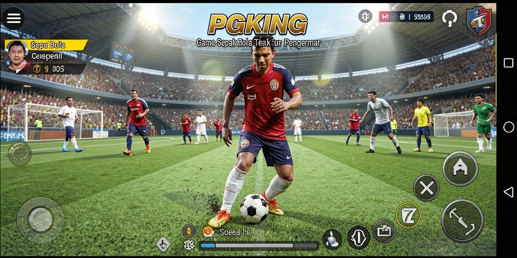 Tampilan menarik dari gameplay PGKING yang seru.