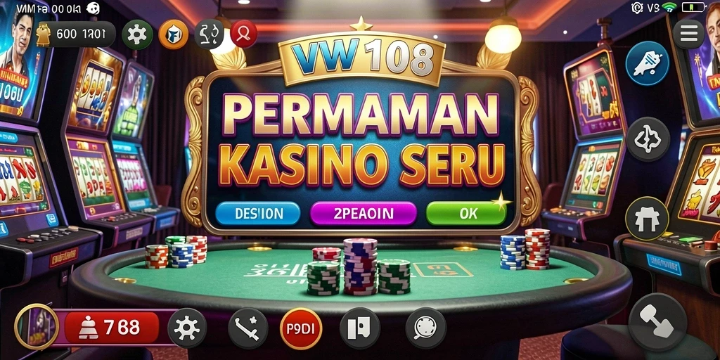 Tampilan gameplay VW108 yang menarik dan penuh aksi kasino.